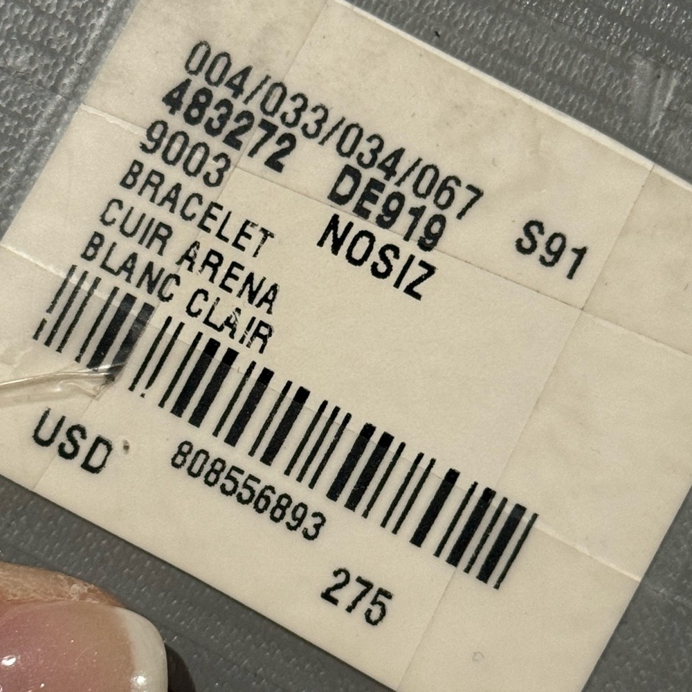 New $400 Balenciaga Pink Bracelet with Gold - Picture 4 of 5